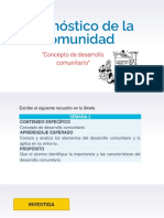 Desarrollo Comunitario