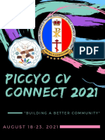 Piccyo CV Connect 2021 Program Flow