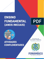 Atividades Complementares - Ensino Fundamental - Anos Iniciais - 2ºano - Semana3