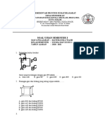 Soal Semester I MTKW KLS Xii TH 20-21