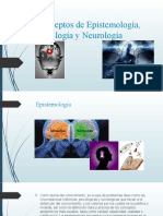 Conceptos de Epistemología, Psicología y Neurología