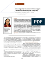 Malformation in Index Pregnancy in Women With Epilepsy Is Not Followed by Recurrence in Subsequent Pregnancy