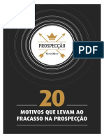 E Book 20 Motivos Que Levam Ao Fracasso Na Prospeccao