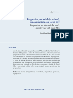 Pragmática, Sociedade e Alma Jacob Mey