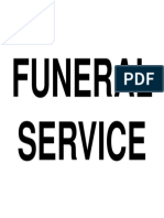 Funeral Service