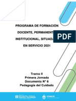 Documento #6 - Pedagogia Del Cuidado