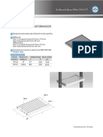 Parrillas para transformadores de distribución galvanizadas