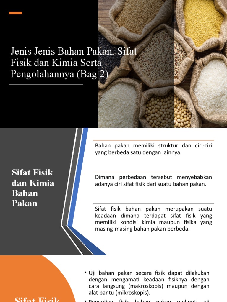 Jenis Jenis Bahan Pakan Sifat Fisik Dan Kimia Bahan Pakan Pdf
