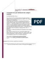 Folha de S.Paulo - Presidente diz que fundação não cumpre estatuto - 3_12_1997