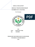 CJR Analisi Dan Teknik Demografi SDM Haris