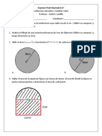 Examen de Matemática 6°