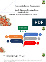 Intervensi Nutrisi Pada Pasien Anak Dengan Diabetes Tipe 1 Tinjauan Lingkup Pusat Analisis Bukti