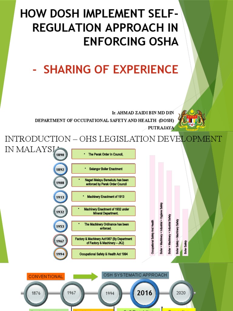 DOSH Self-Regulation in OSHA Enforcement | PDF | Occupational Safety ...
