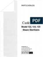 Getinge Castle 122 Ls Parts Manual