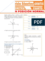 Angulos en Posicion Normal