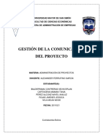 Gestion de Las Comunicaciones