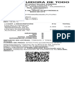 PDF Boleta de Venta Electrónica B033-1374