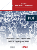 Arquivo e Memoria Dos Trabalhadores Da Cidade e Do Campo - Vol 4