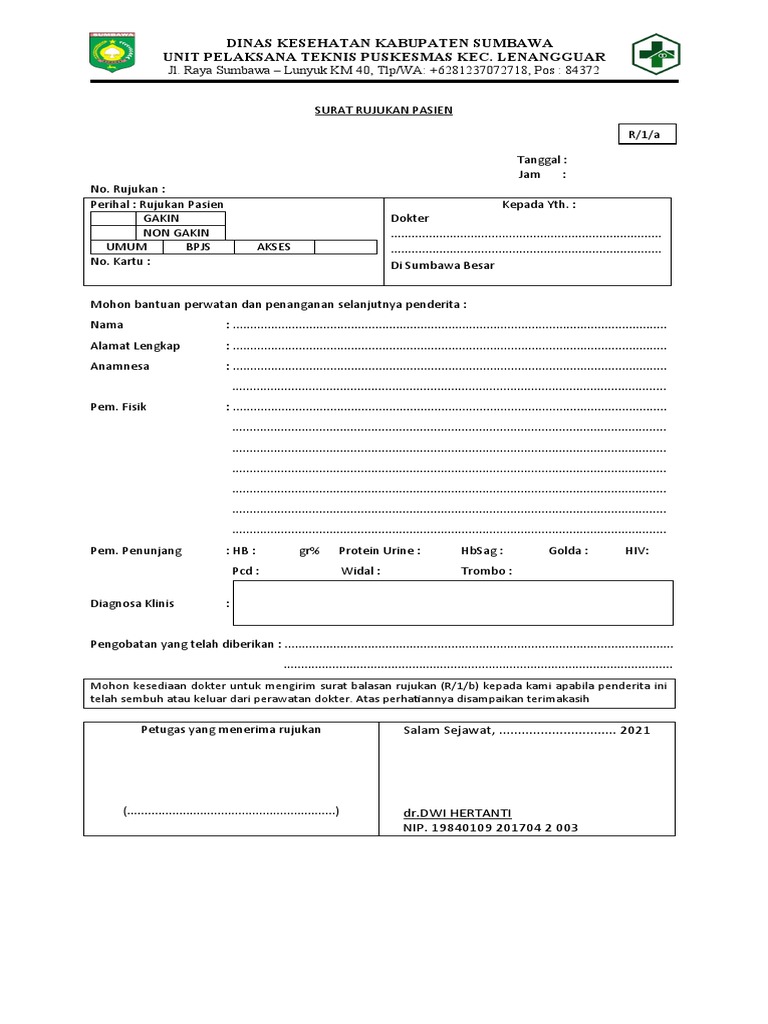 Surat Rujukan Umum | PDF