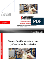 Gestión Almacenes Control Inventarios