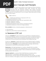 Chapter 1 - Basic Insurance Concepts and Principles