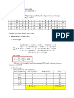 Fransiska Sampe 620419027 Tl3a Tugas 3 Statistik Ukuran Pemusatan