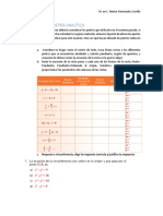 Examen de Geometría Analítica - Segundo Parcial