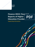 Financial Reports of Higher Education Providers 2019