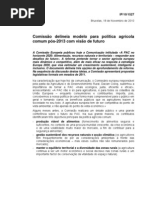 Comunicação da PAC