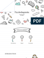 Psycholinguistic: Tusia Febe Andina (321170011)