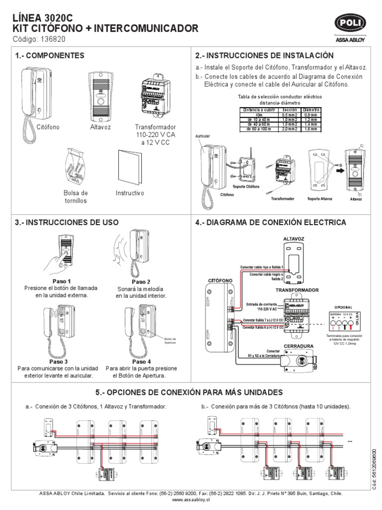 Caso #1: Detección de Fallas en Citófonos Intec: sin audio, sin timbre y  sin apertura de puerta 