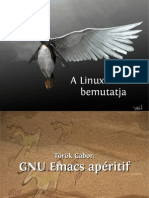 GNU Emacs Apéritif
