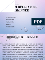 Teori Belajar B.F Skinner