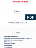 Oscilaciones Forzadas y Resonancia