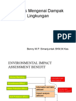 Analisa Mengenai Dampak Lingkungan Pertemuan 1