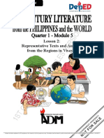21st-Century-Literature Q1 Module5 RepTextsVisayas