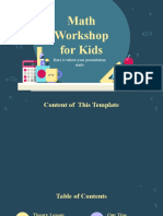 Math Workshop For Kids