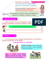 DIA 1 Leemos Sobre Las Actividades Que Realizan Las Familias.