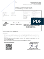 Laboratory Certificate of Dicky Agung Pramanto - 18102021