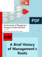 A Brief History of Management's Roots