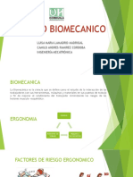 Riesgo Biomecanico - Ergonomico