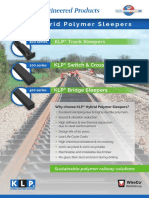 KLP® Hybrid Polymer Sleepers - Corporate Brochure