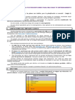 Autorregulacion Del Ejercicio