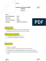 Lembar Kerja Peserta Didik