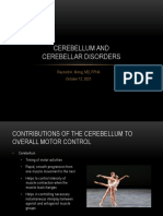 Cerebellum and Cerebellar Disorders: Reynold A. Wong, MD, FPNA October 12, 2021