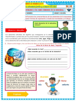 DIA 3 - Equipo-Cryv - El Movimiento y Los Cuatro Elementos de La Naturaleza.