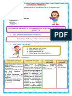 DIA 1 - Equipop-ACT. de APRENDIZAJE Elaboro Mi Propuesta de Recomendaciones para El Buen Uso de Las TIC