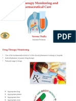 Drug Therapy Monitoring and Pharmaceutical Care