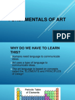 Intro To Fundamentals of Art