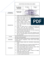 SPO Identifikasi Pemisahan Limbah